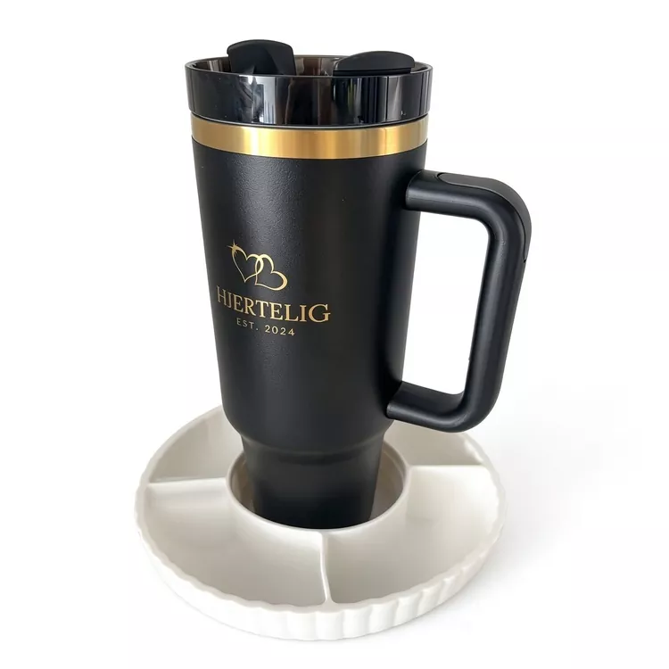 Tumbler 40oz dengan Pinggan Buah Silikon