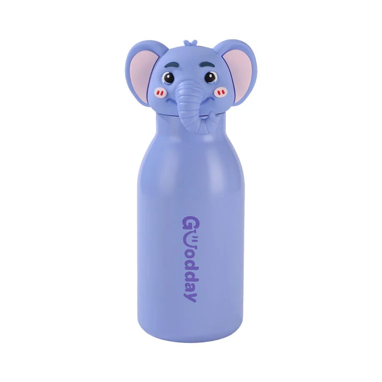 Cawan Air Keluli Tahan Karat Kanak-kanak Kepala Kartun 450ml