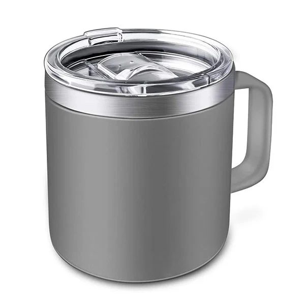 Tumbler Bertebat Vakum 450ml dengan Pemegang