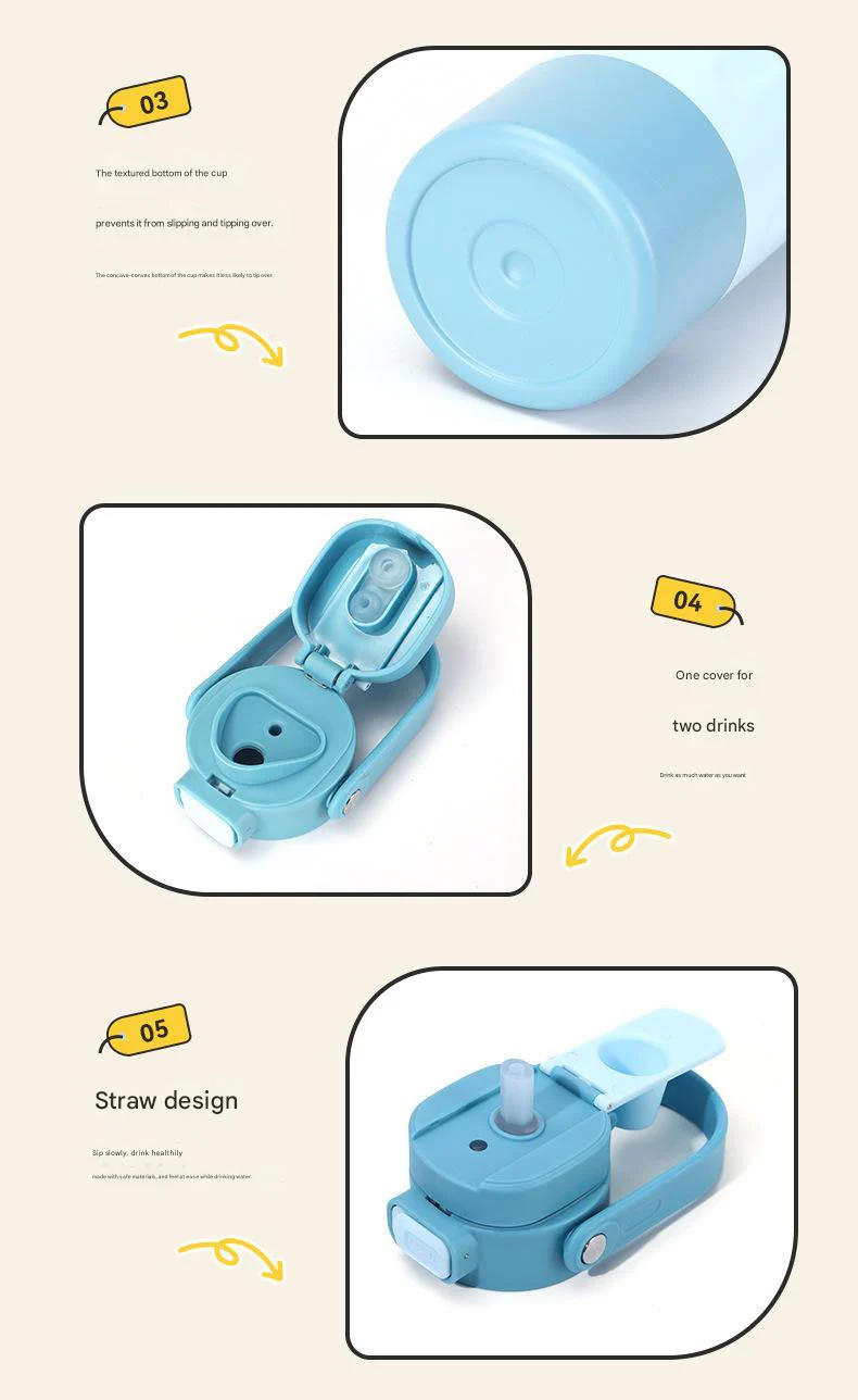 Stainless Steel Sports Bottle With Handle