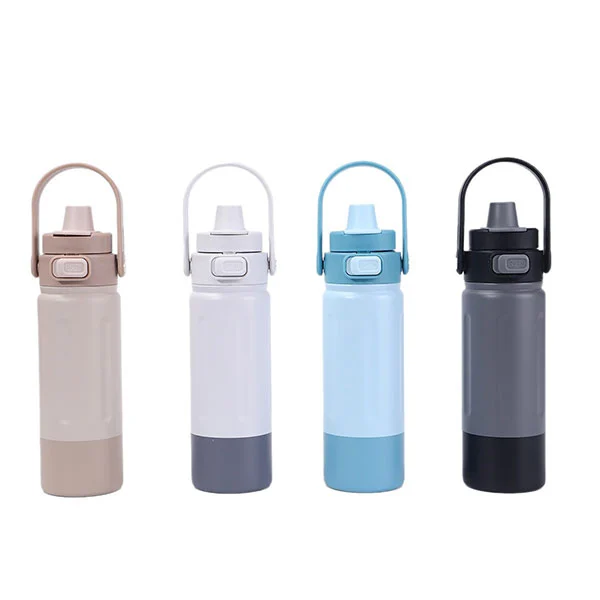 Botol Sukan Keluli Tahan Karat dengan Pemegang